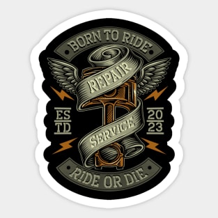 Born to Ride Sticker